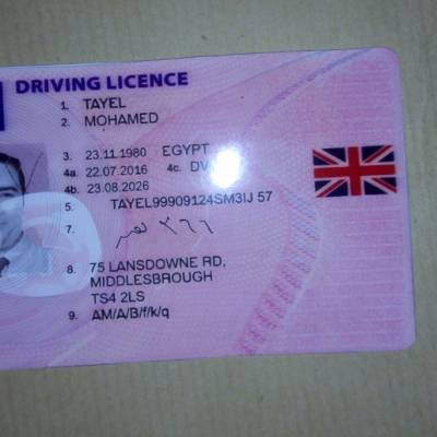 Fake id drivers licence uk price